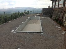 riempimento perimetrale piscina